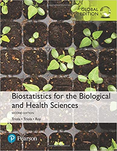 خرید و دانلود نسخه کامل کتاب Biostatistics for the Biological and Health Sciences, Global Edition (2nd edition) - Pdf