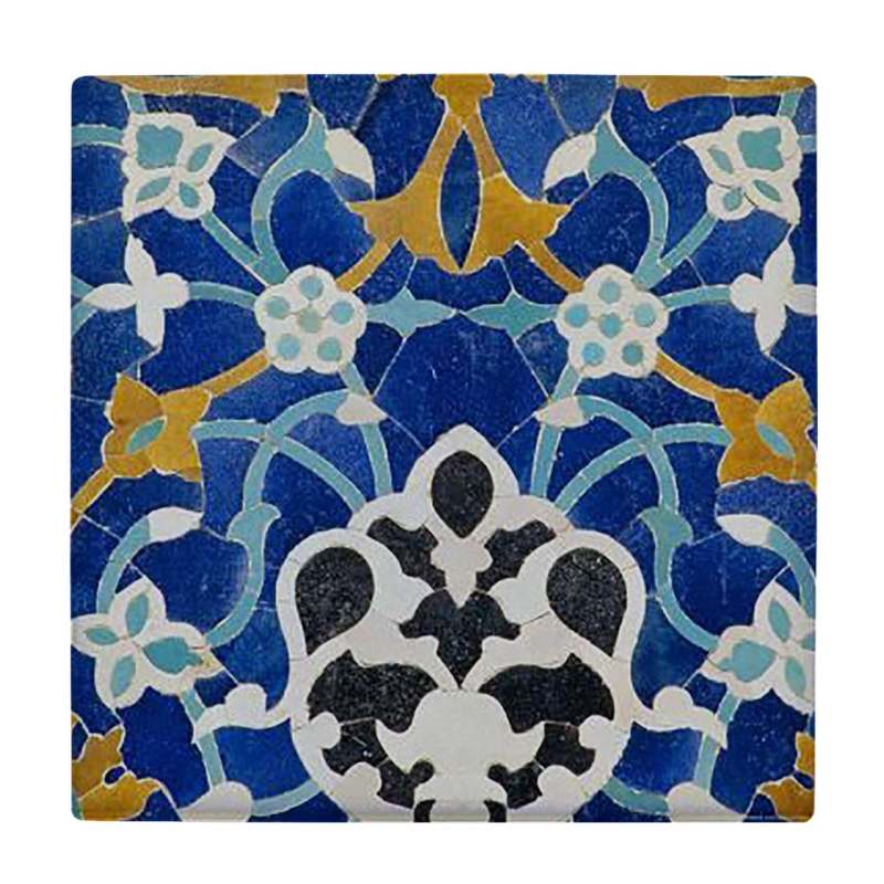 کاشی طرح نقوش هندسی ایرانی مدل لوحی BDT143