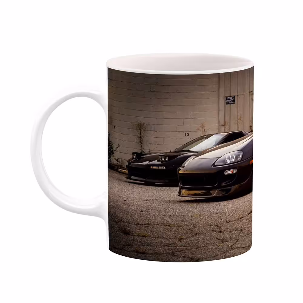 ماگ طرح ماشین تویوتا supra  مدل mgp15828