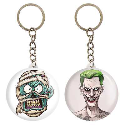 جاکلیدی خندالو مدل زامبی و جوکر کد 15001497 مجموعه 2 عددی