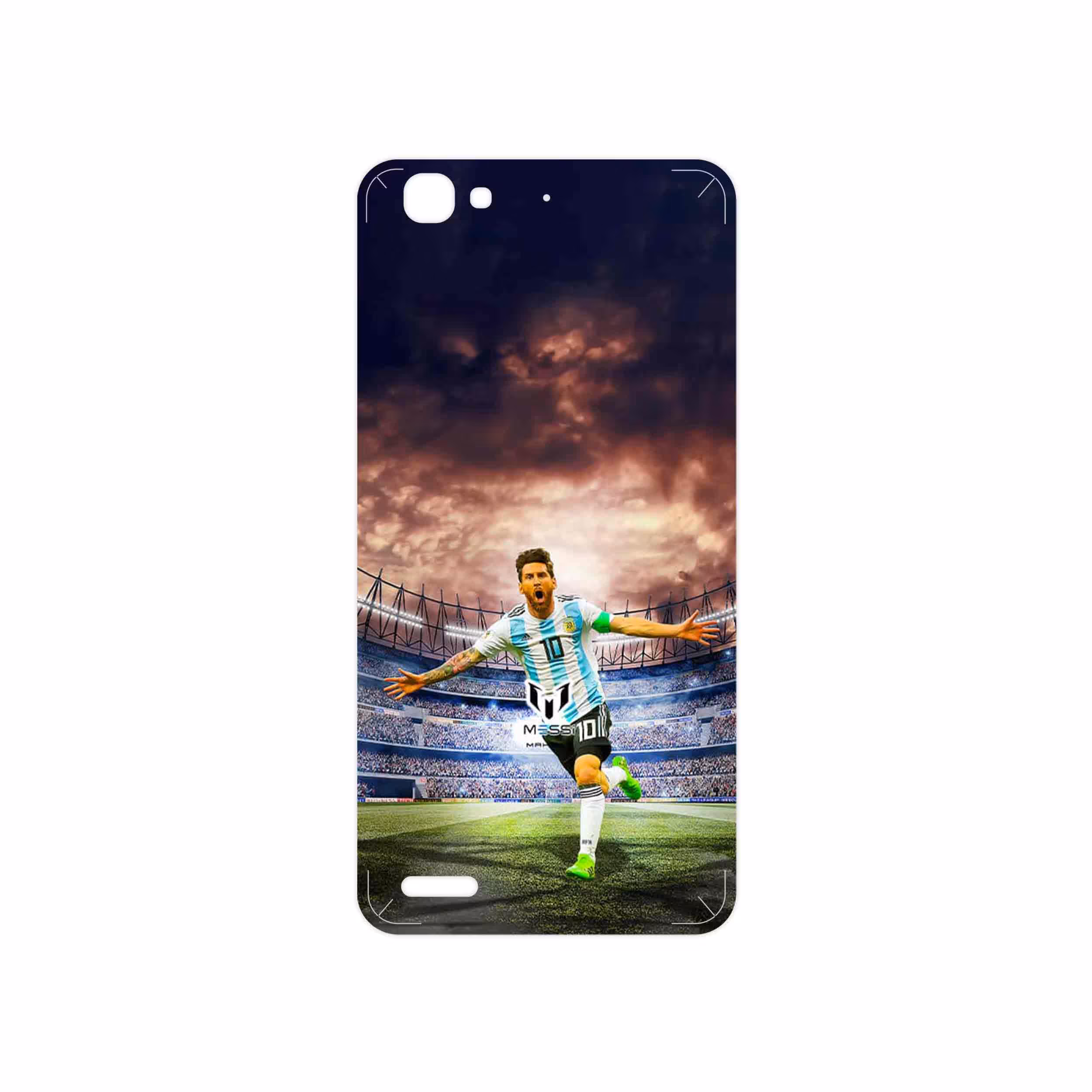 برچسب پوششی ماهوت مدل Lionel Messi 2 مناسب برای گوشی موبایل هوآوی GR3