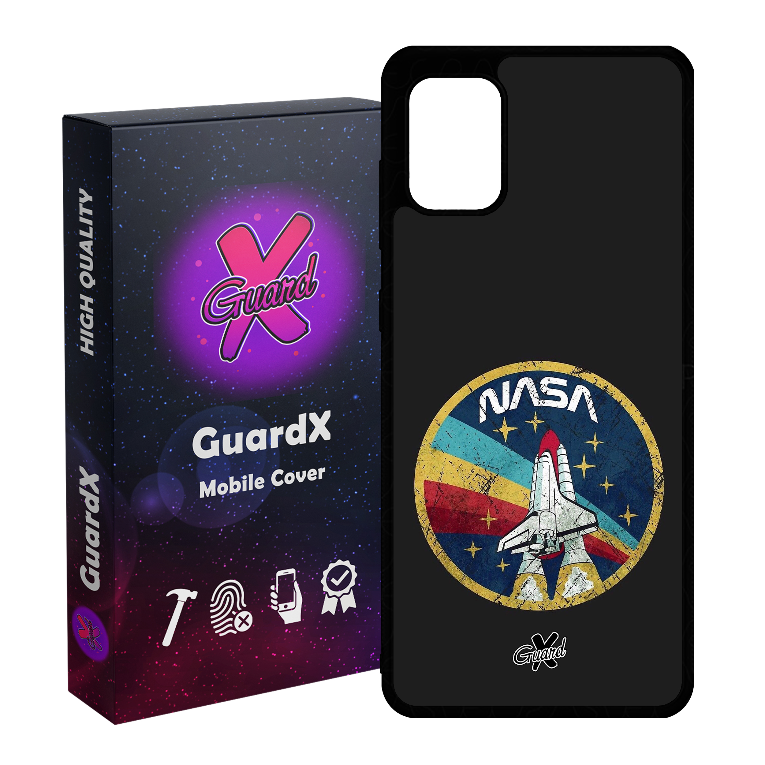 کاور گارد ایکس طرح Nasa مدل Glass10087 مناسب برای گوشی موبایل سامسونگ Galaxy A31