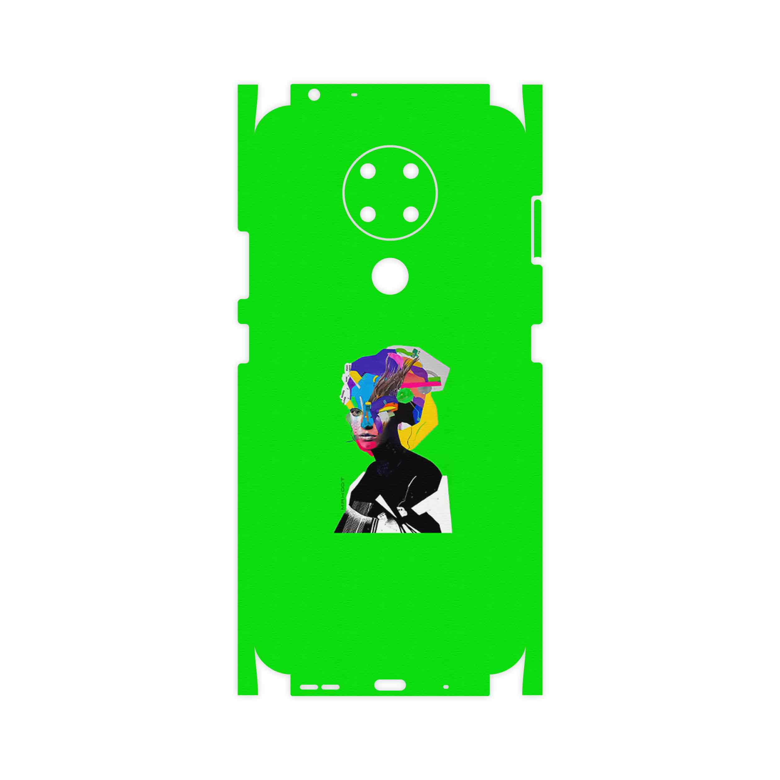 برچسب پوششی ماهوت مدل Collage of Women Portrait 3-FullSkin مناسب برای گوشی موبایل نوکیا 3.4