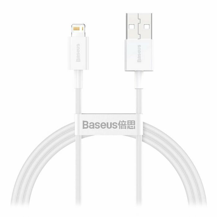 کابل شارژ Lightning باسئوس CALYS-A02 طول 1 متر