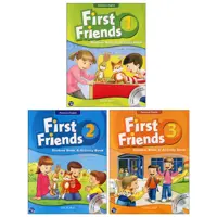 کتاب American First Friends اثر Susan lannuzzi انتشارات زبان مهر 3 جلدی