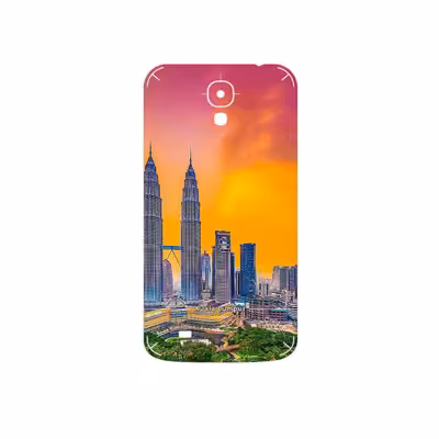 برچسب پوششی ماهوت مدل City of Kuala Lumpur مناسب برای گوشی موبایل سامسونگ Galaxy Mega 6.3 I9200