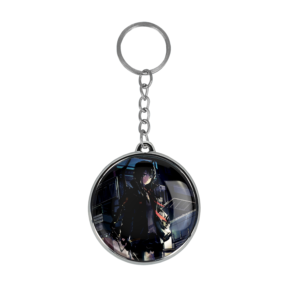 جاکلیدی خندالو طرح دختر انیمه ای مدل دوطرفه کد 1810218104