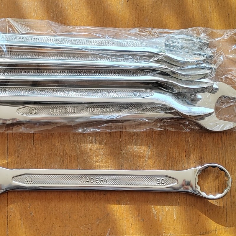 آچار یکسرتخت یکسر رینگ شماره 30 جادری 