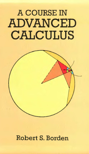خرید و دانلود نسخه کامل کتاب A course in advanced calculus