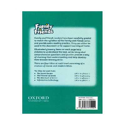 کتاب داستان Family And Friends 6 اثر جمعی از نویسندگان انتشارات الوندپویان چهار جلدی