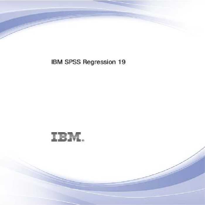 خرید و دانلود نسخه کامل کتاب IBM SPSS Regression 19