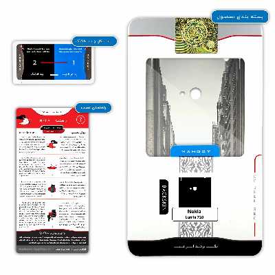 برچسب پوششی ماهوت مدل New York City مناسب برای گوشی موبایل نوکیا Lumia 720