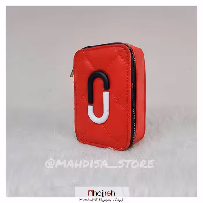 اطلاعات ، قیمت و خرید کیف چرم دخترانه دو کاره یک طرفه و کمر بندی قرمز کد MH546