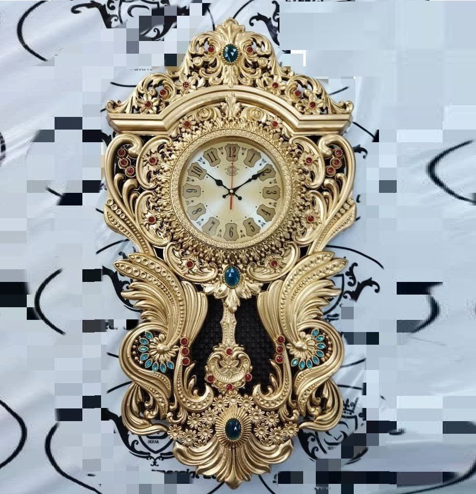 ساعت دیواری طرح سلطنتی کد 105