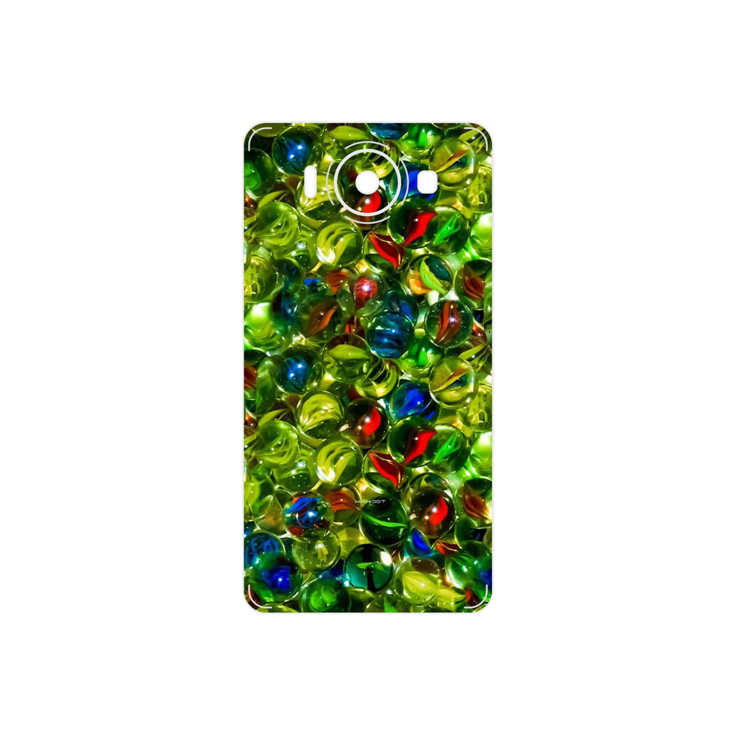 برچسب پوششی ماهوت مدل Marble Nostalgia مناسب برای گوشی موبایل مایکروسافت Lumia 950