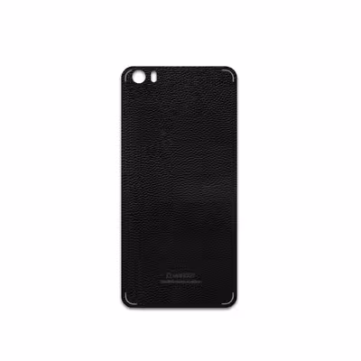 برچسب پوششی ماهوت مدل Black-Leather مناسب برای گوشی موبایل شیائومی Mi 5