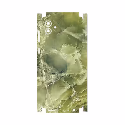 برچسب پوششی ماهوت مدل Green_Crystal_Marble-FullSkin مناسب برای گوشی موبایل سامسونگ Galaxy A04