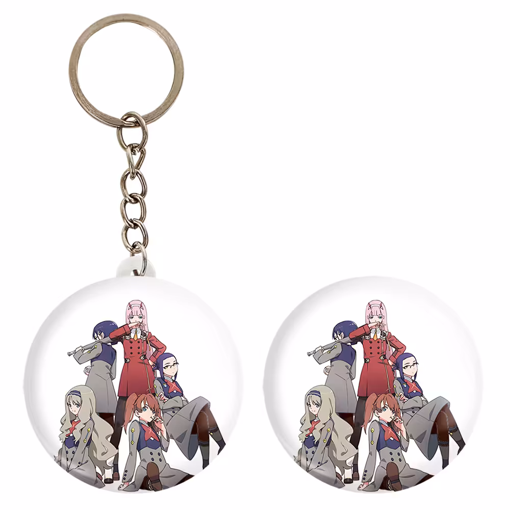 پیکسل خندالو مدل تیم دختران فرنکس انیمه دارلینگ در فرنکس کد 11986 به همراه جاکلیدی