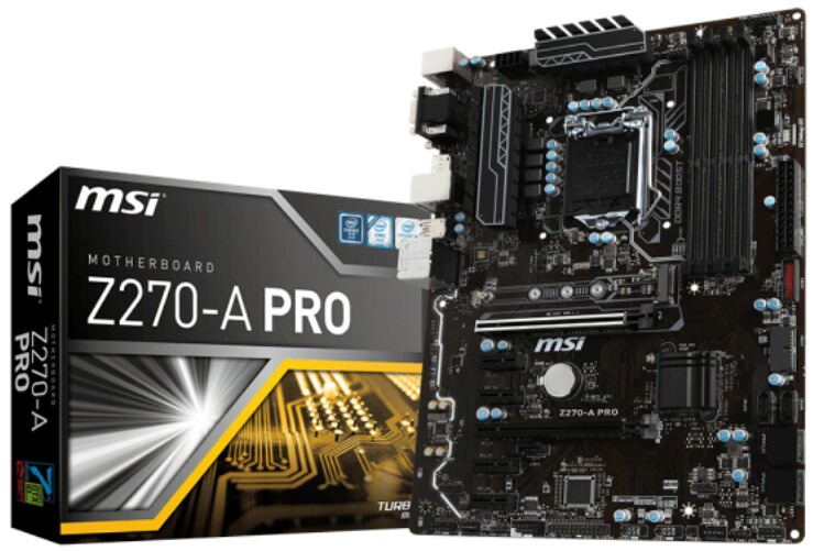 مادربرد ام اس آی مدل زد 270 ای پرو