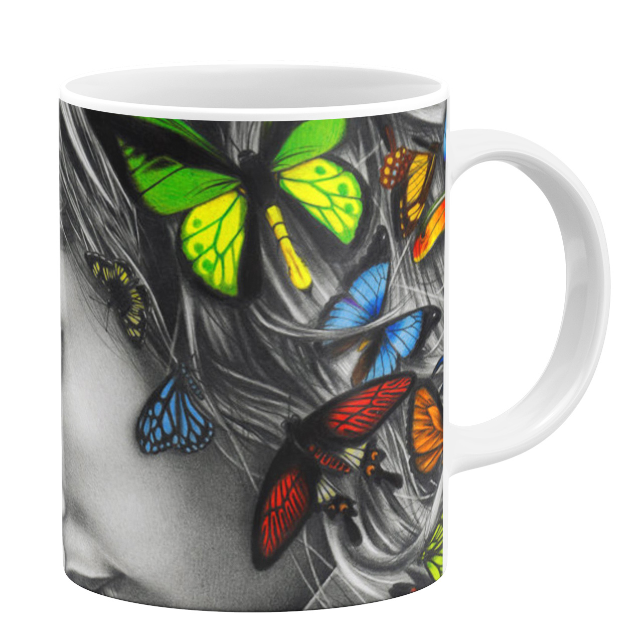 ماگ طرح دخترانه کد 9971