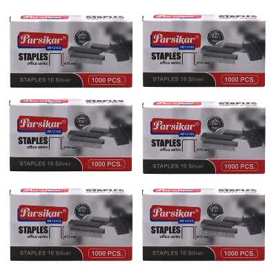  سوزن منگنه پارسیکار کد Jm1210s سایز 10 بسته 6000 عددی