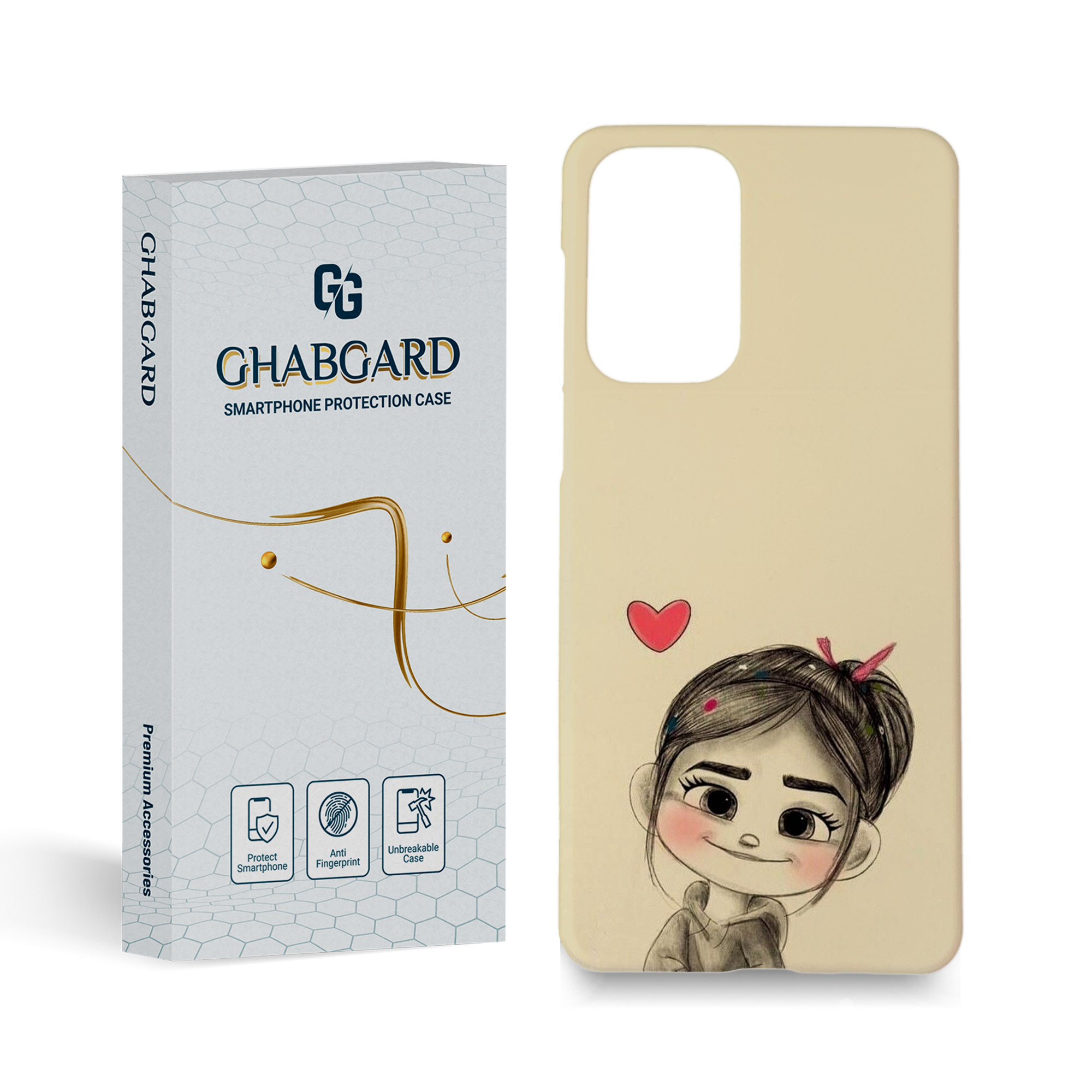 کاور قاب گارد مدل دخترانه مناسب برای گوشی موبایل سامسونگ  galaxy A73