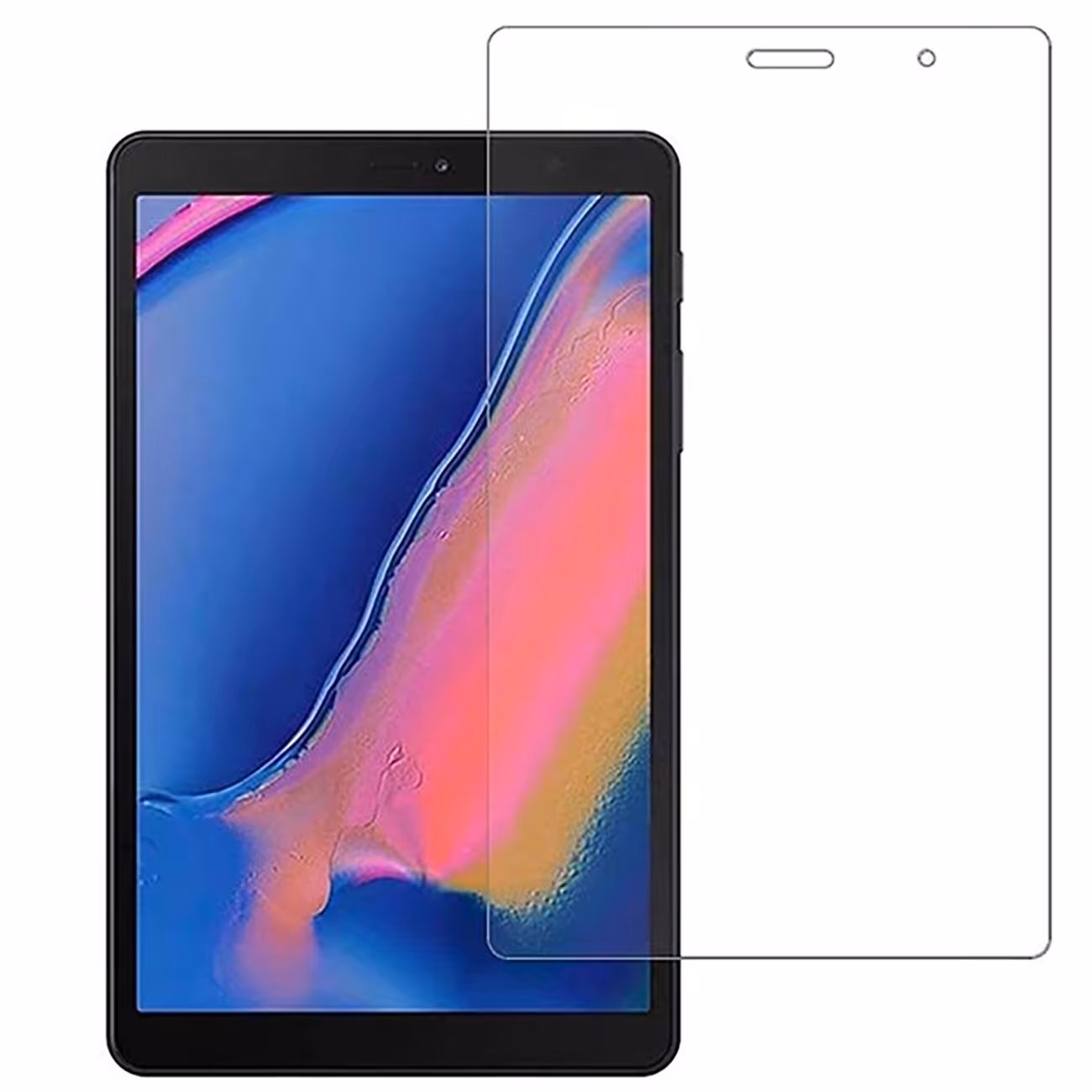 محافظ صفحه نمایش شیشه ای تبلت سامسونگ گلکسی آ8 T295