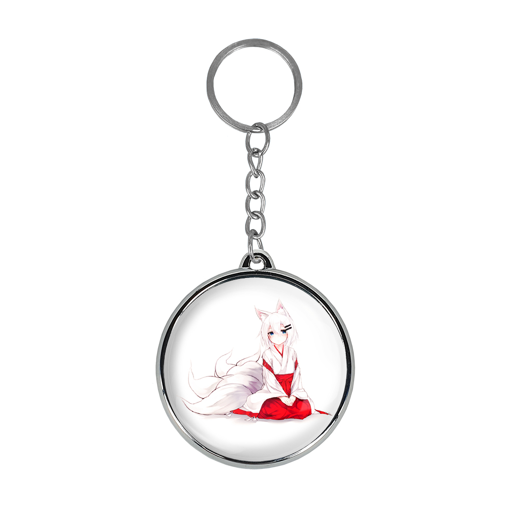 جاکلیدی خندالو طرح دختر انیمه ای مدل دوطرفه کد 1806318055