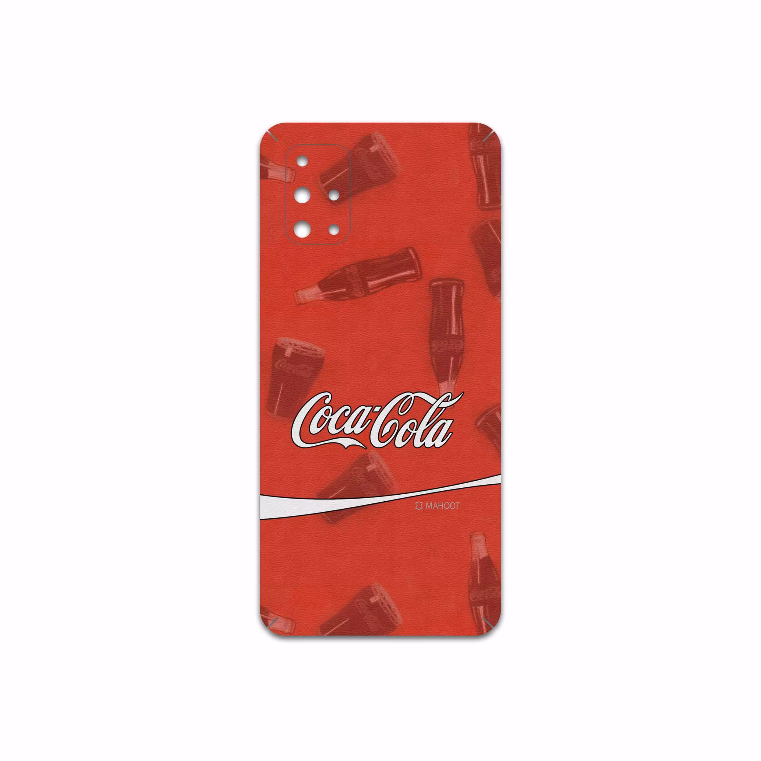 برچسب پوششی ماهوت مدل Coca-Cola-Logo مناسب برای گوشی موبایل سامسونگ Galaxy M31S