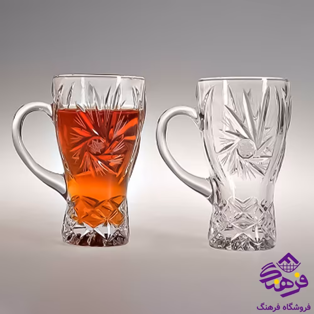 استکان سان استار نيو دسته دار کادو کاوه 6دک