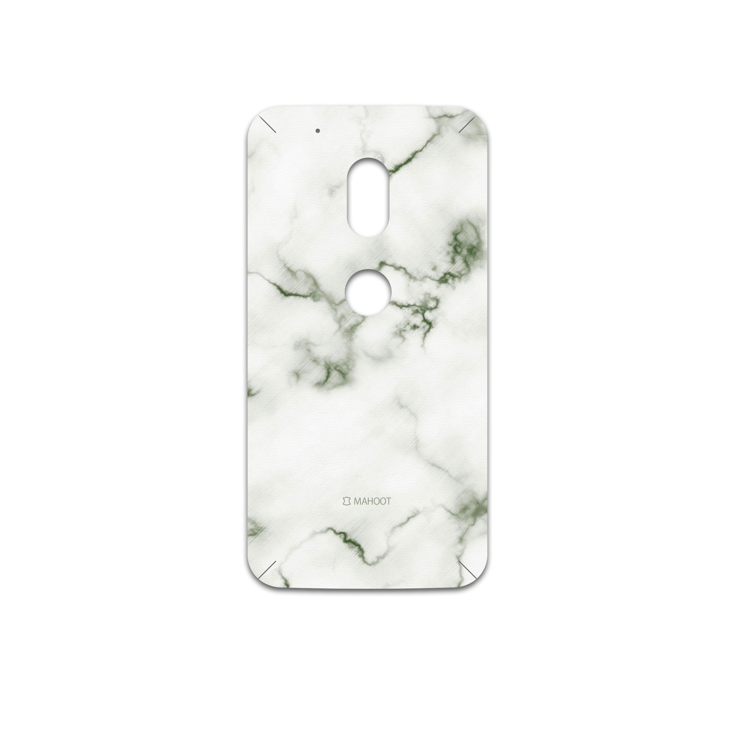 برچسب پوششی ماهوت مدل Blanco-Smoke-Marble مناسب برای گوشی موبایل موتورولا Moto G4 Play