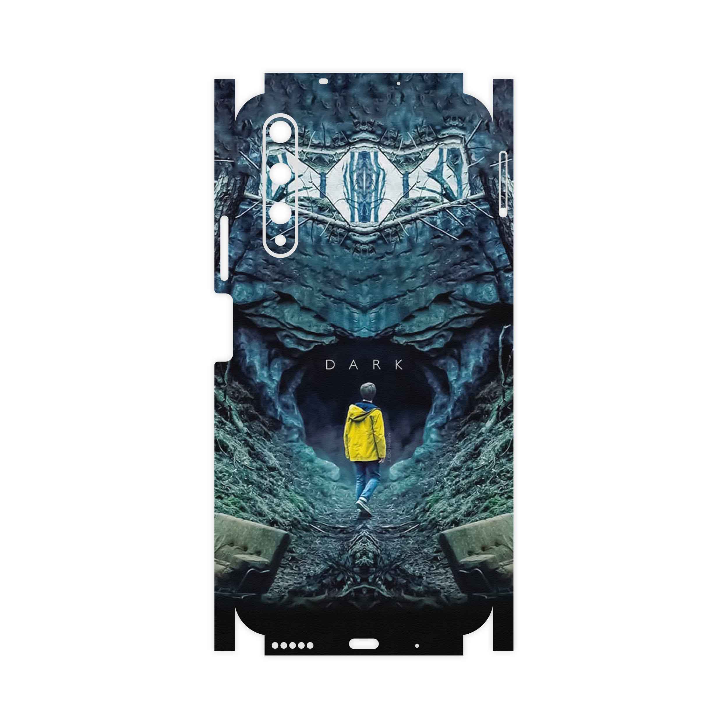 برچسب پوششی ماهوت مدل Dark-FullSkin مناسب برای گوشی موبایل هوآوی Nova 5T