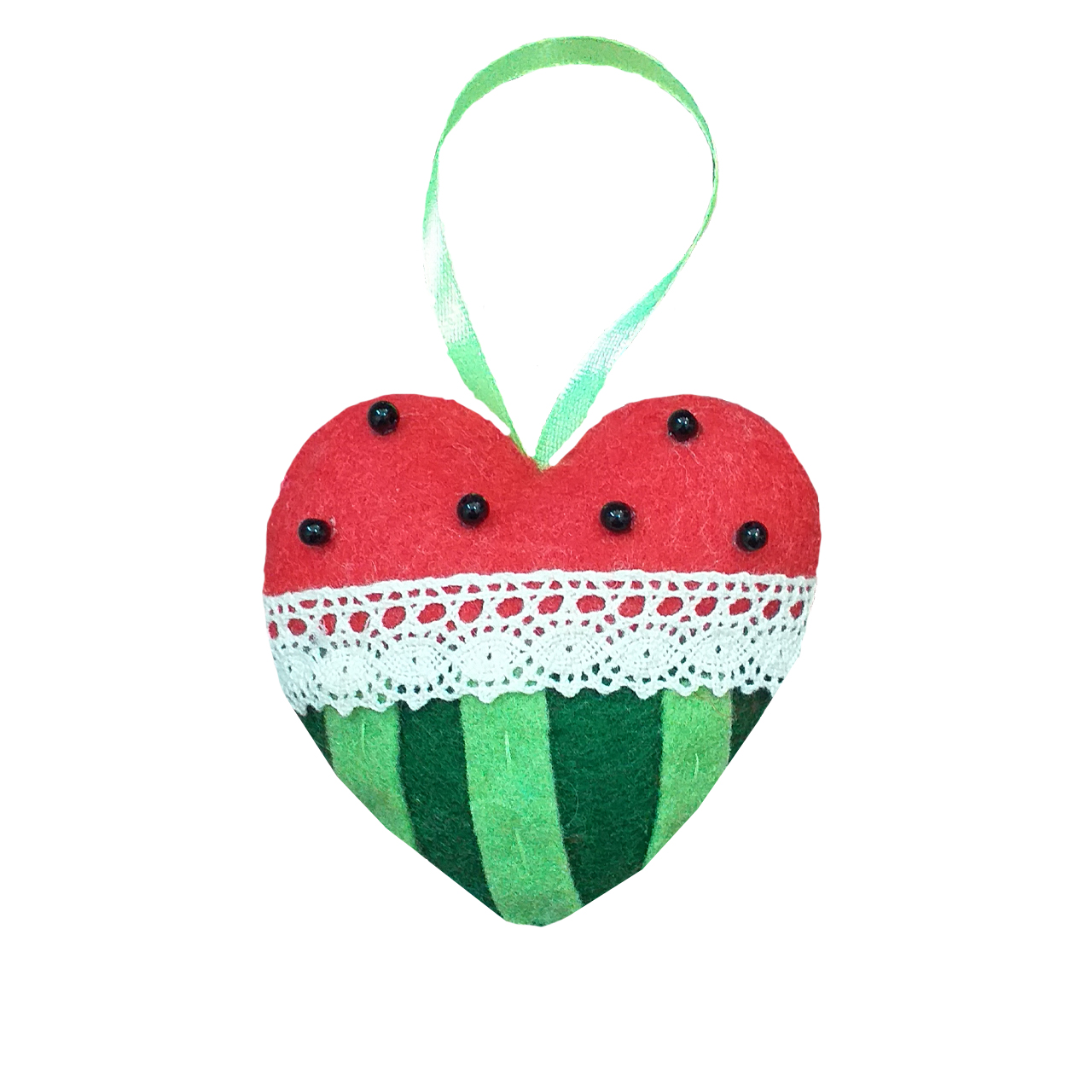 آویز تزیینی طرح هندوانه مدل S 80