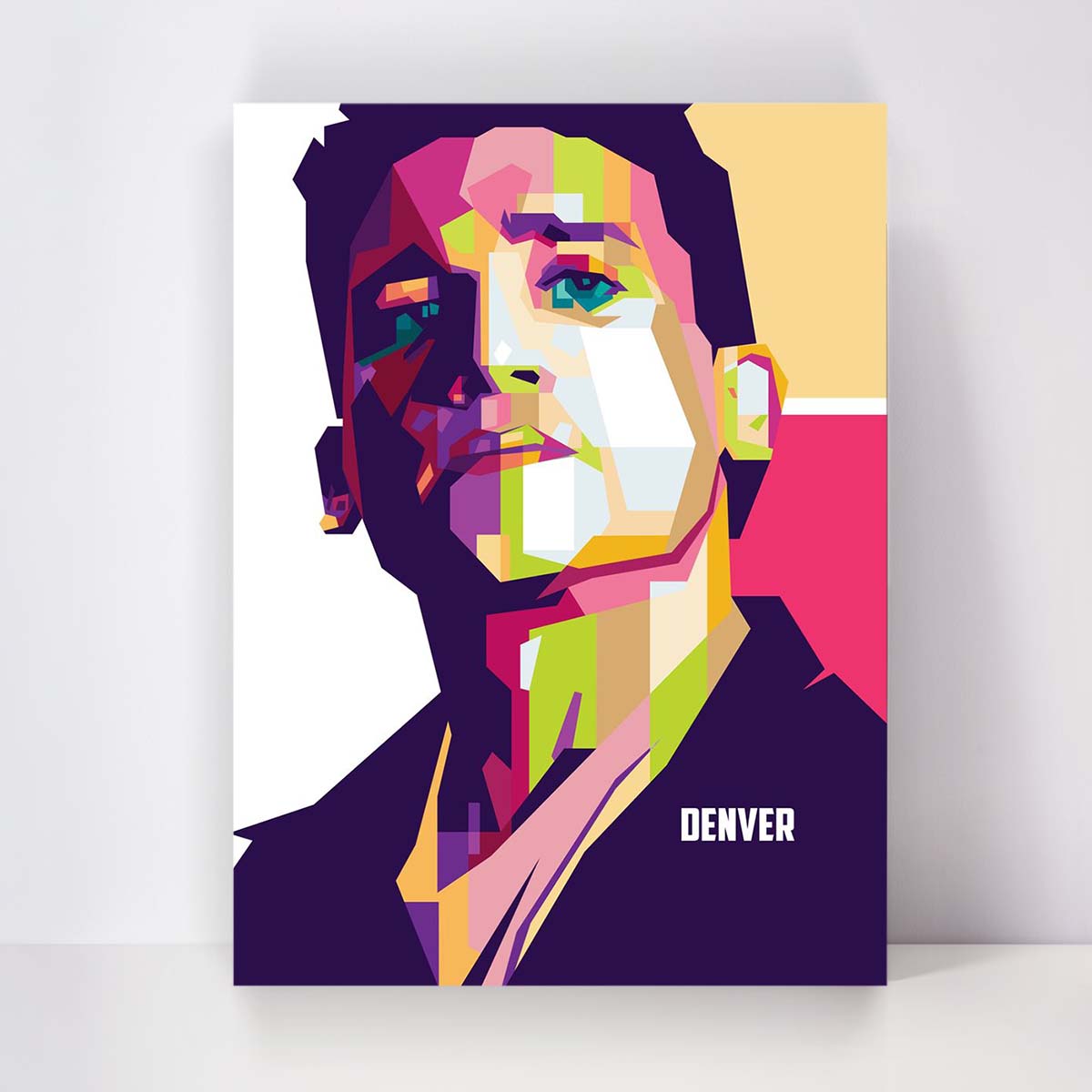 تابلو شاسی مدل Money heist کد S-9014