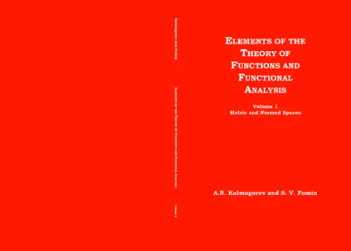 خرید و دانلود نسخه کامل کتاب Elements of the Theory of Functions and Functional Analysis