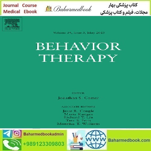Behavior Therapy Volume 54 Issue 1 to 6 2023 TRUE PDF price