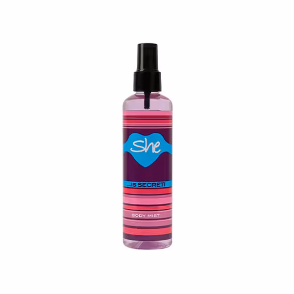 بادی اسپلش شی مدل SECRET حجم 220 میلی لیتر