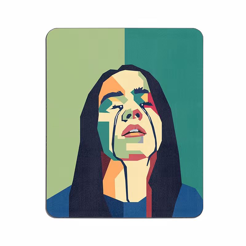 ماوس پد طرح Billie Eilish کد 3288