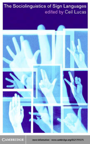 خرید و دانلود نسخه کامل کتاب The Sociolinguistics of Sign Languages