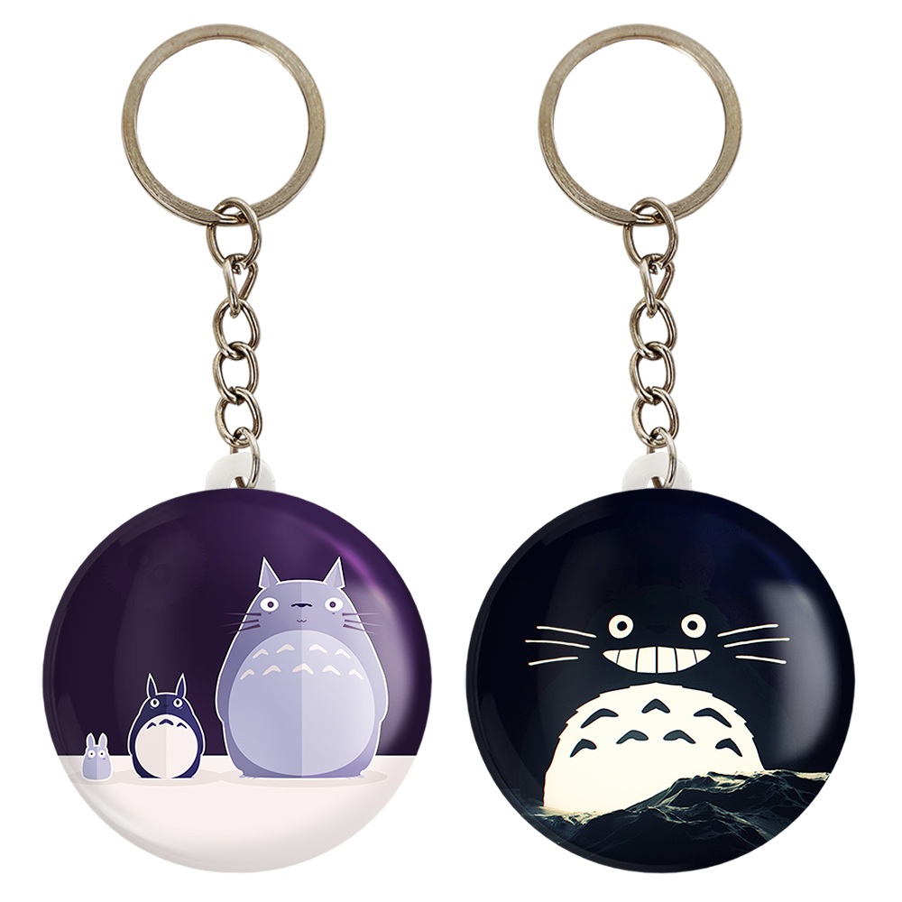 جاکلیدی خندالو مدل انیمه Totoro کد 1282312821 مجموعه 2 عددی