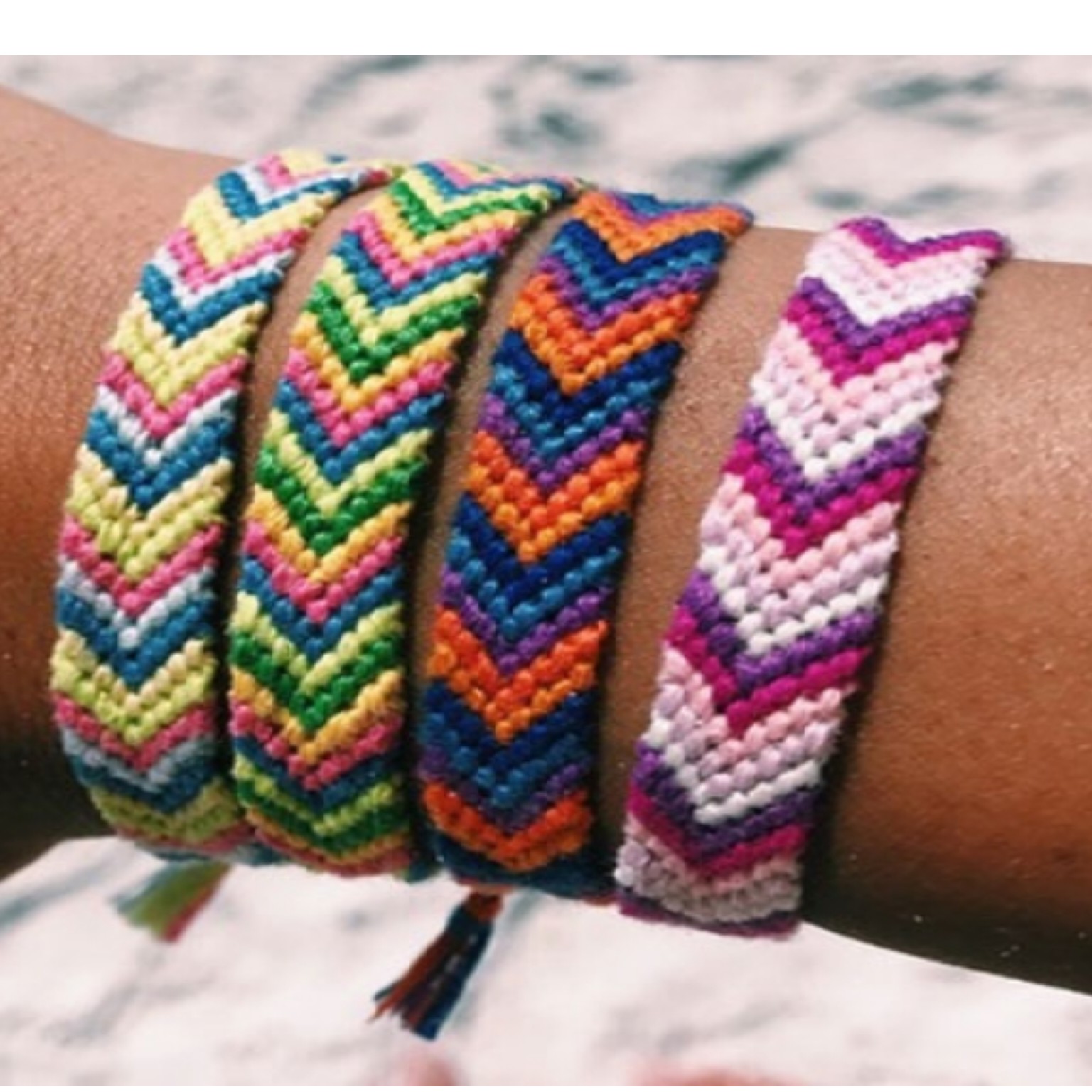 دستبند دوستی 5رنگ 