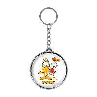 جاکلیدی خندالو طرح گارفیلد مدل دوطرفه کد 1383613832