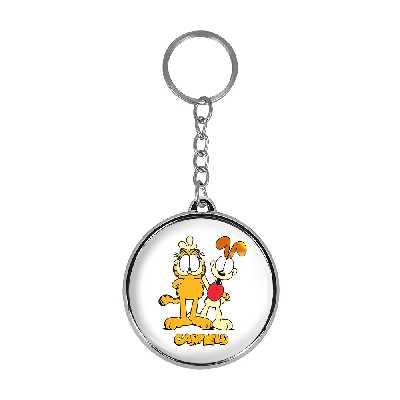 جاکلیدی خندالو طرح گارفیلد مدل دوطرفه کد 1383613832