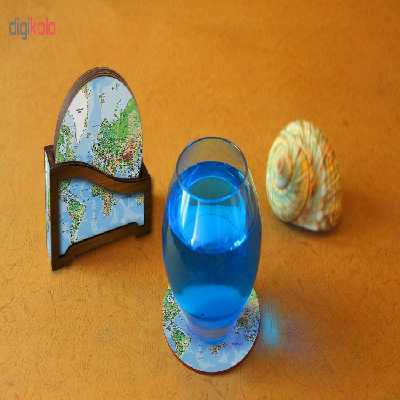 زیر لیوانی لوکسینو مدل Map کد MRP_1320 بسته 6 عددی