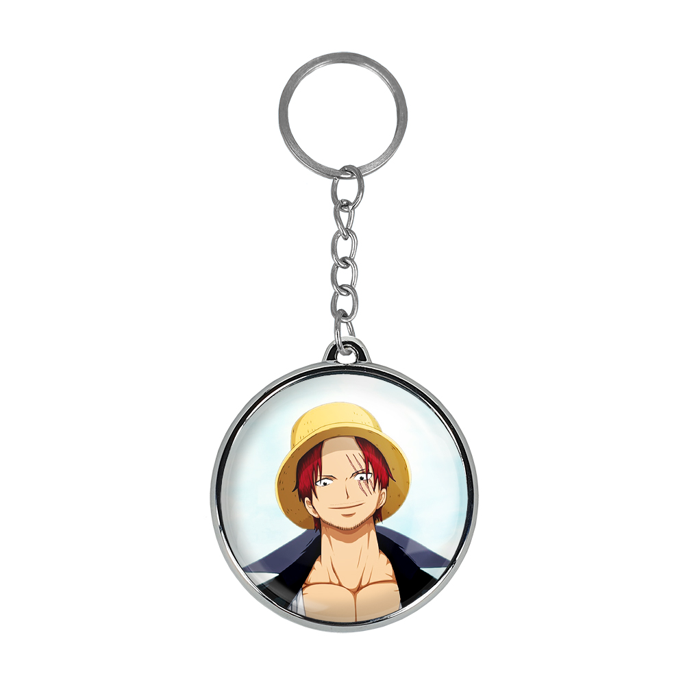 جاکلیدی خندالو طرح لو فی دی مانکی و شنکس انیمه وان پیس مدل دوطرفه کد 1143711436