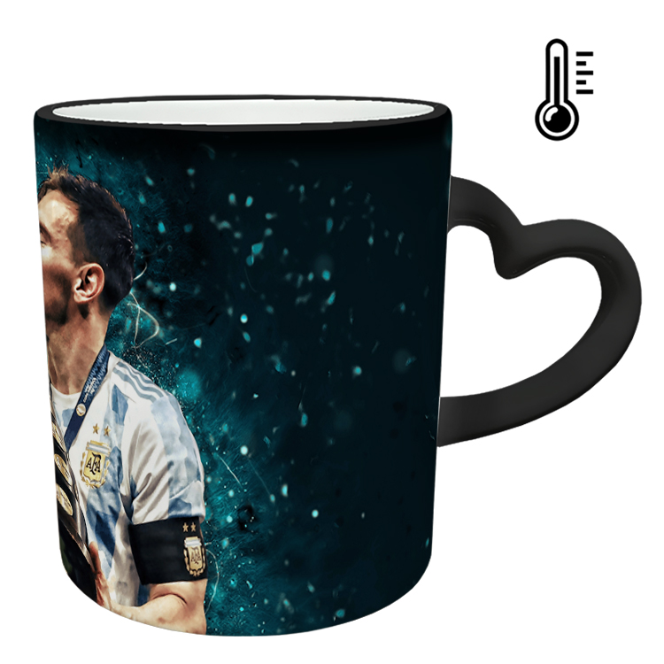 ماگ حرارتی مدل دسته قلبی طرح مسی کد 35