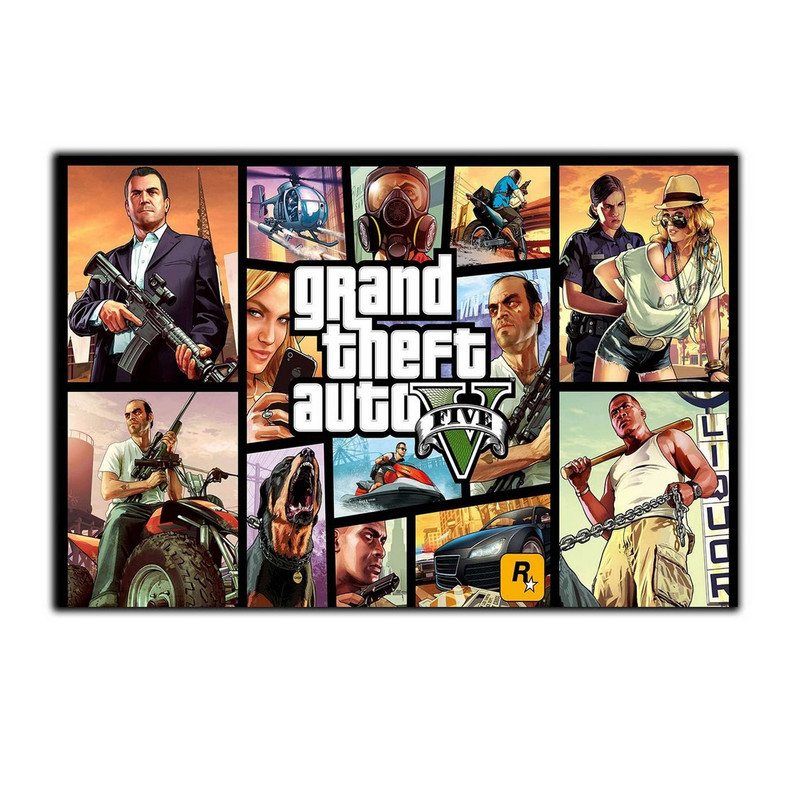 تابلو شاسی دنیای قابطرح بازی GTA مدل SH-1970 | دنیای قاب