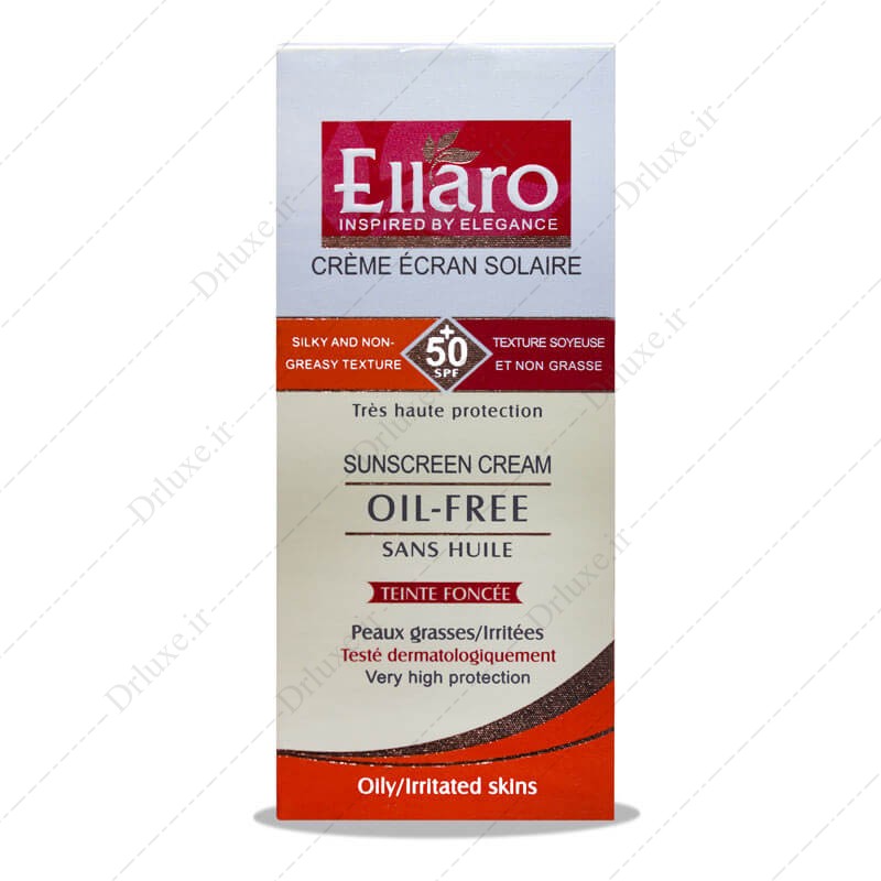 کرم ضد آفتاب SPF50  الارو بژ طبیعی  50 میلی لیتر