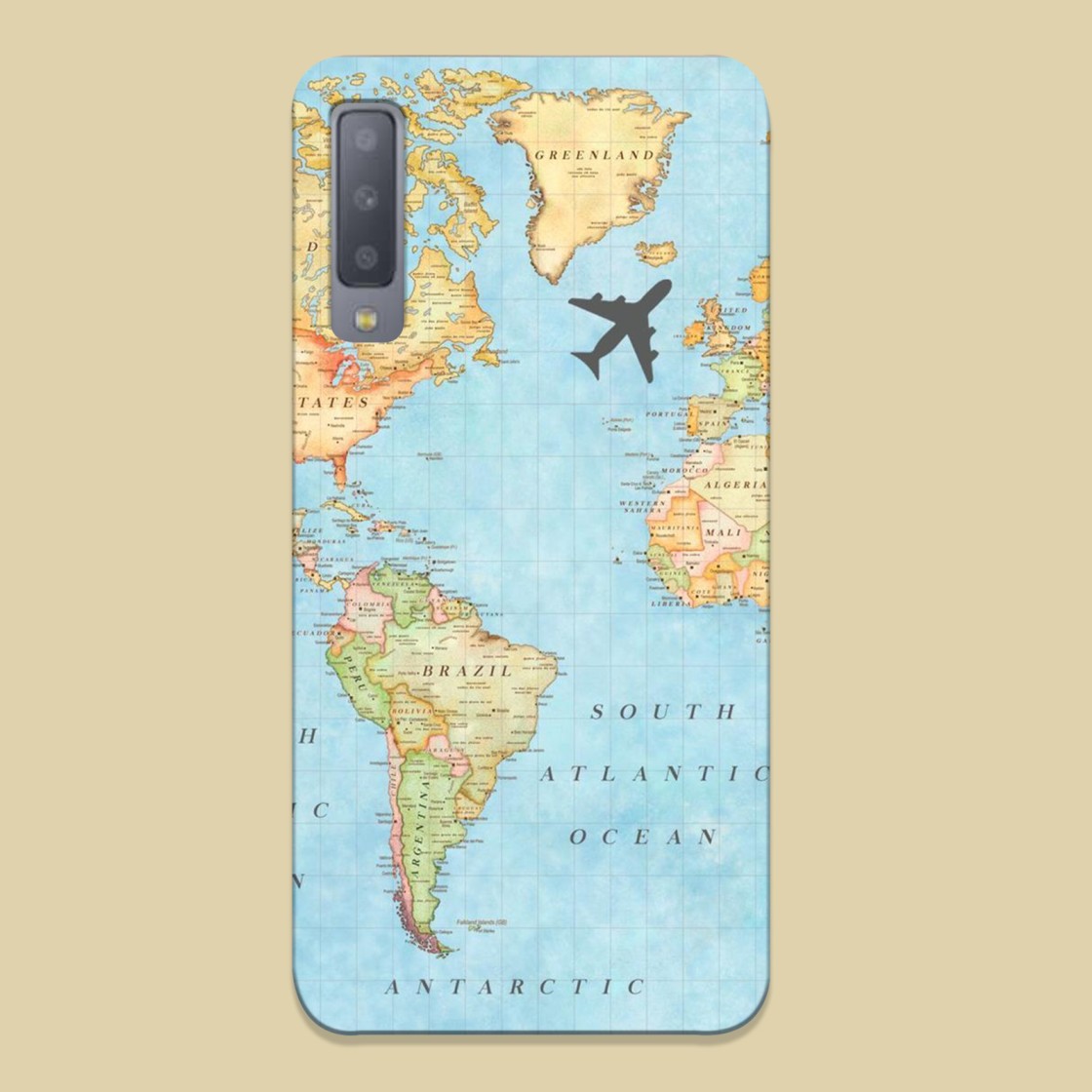 کاورد گارد قاب مناسب برای گوشی موبایل سامسونگ A750/A7 2018-کد 323