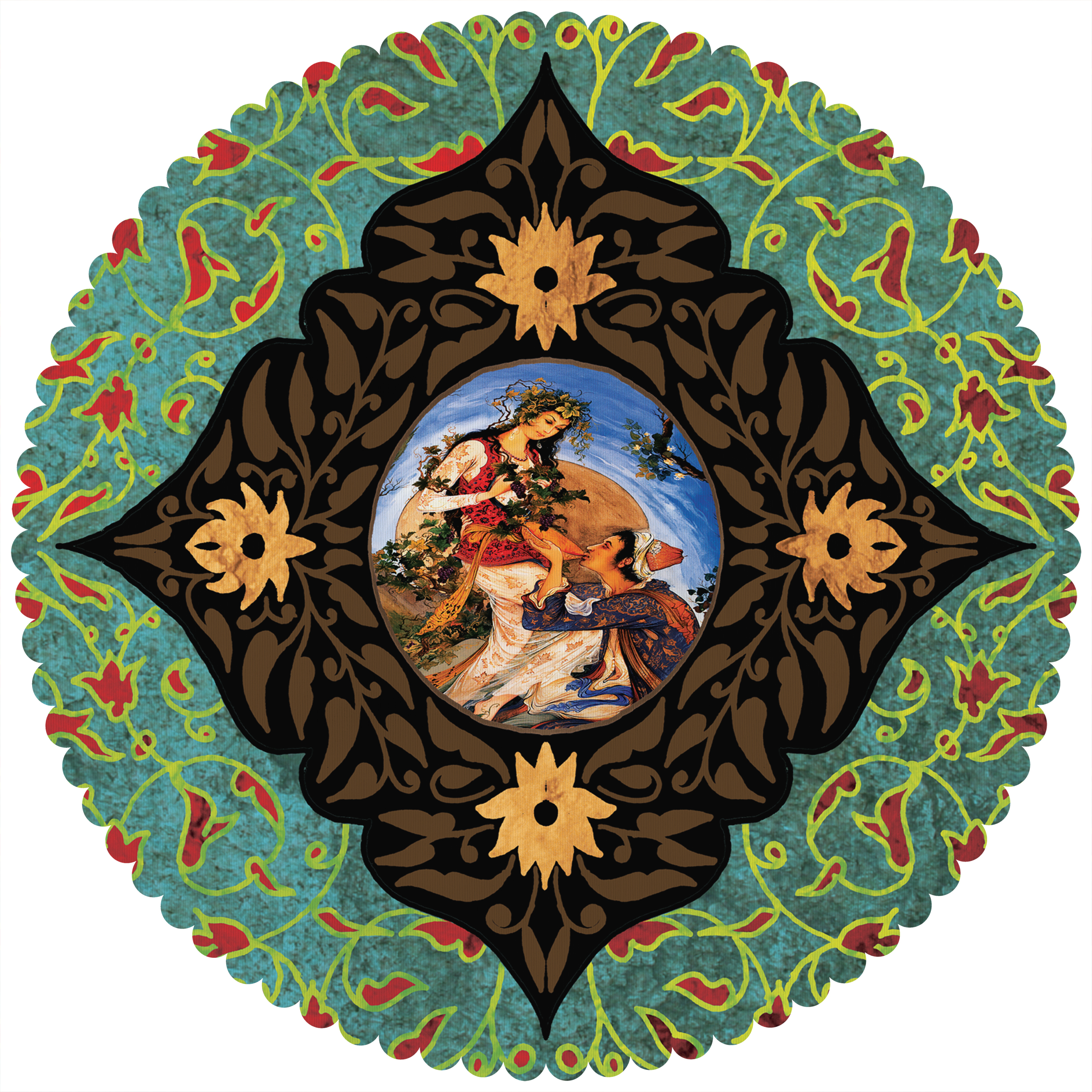 رومیزی مدل T2-42412